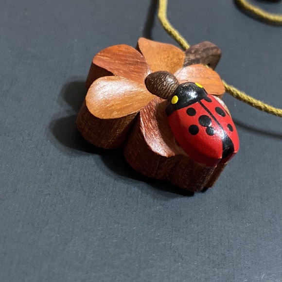 🖤Ladybug💕handmade necklace - Picture 4 of 10